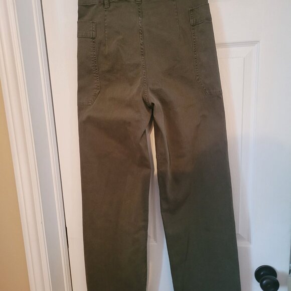 FRAME Cropped stretch-cotton twill cargo pants - Picture 6 of 7